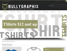 Tablet Screenshot of bullygraphix.biz